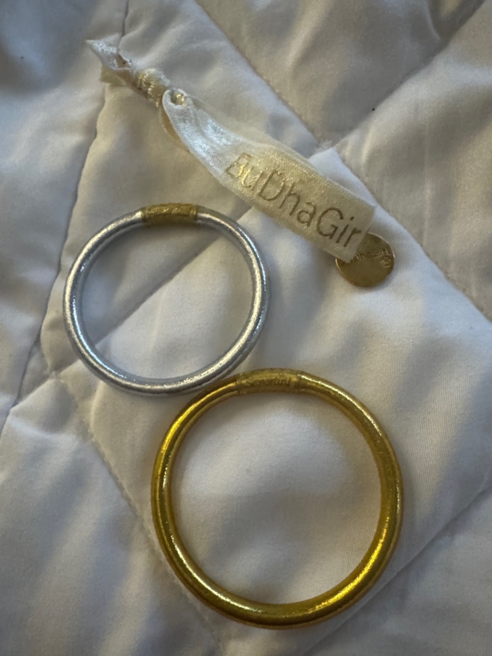 Metallic Gold & Silver Stackable Bangles